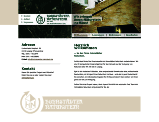 hohnstaedter-naturstein.de screenshot