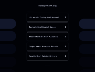 hoidapnhanh.org screenshot