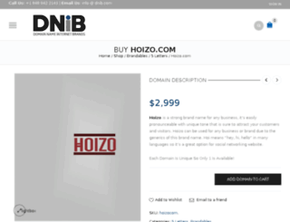 hoizo.com screenshot