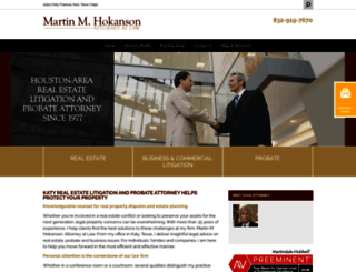 hokansonlaw.com screenshot