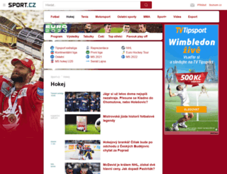 hokej.sport.cz screenshot
