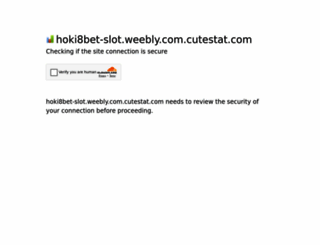 hoki8bet-slot.weebly.com.cutestat.com screenshot