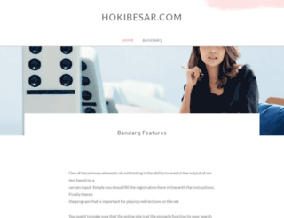 hokibesar.com screenshot