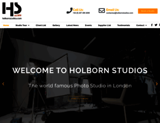 holbornstudios.com screenshot