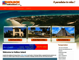 holboxisland.com screenshot