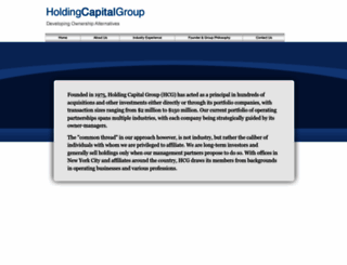 holdingcapital.com screenshot