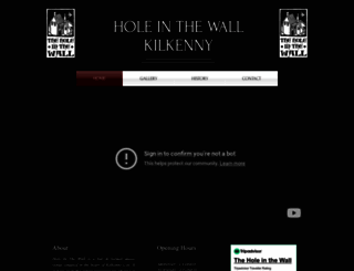 holeinthewall.ie screenshot