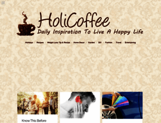 holicoffee.com screenshot
