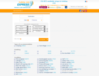 holiday-club-express.com screenshot