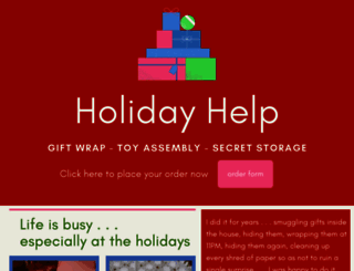 holiday-help.com screenshot