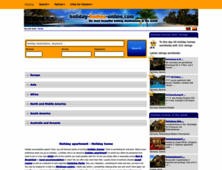 holiday-homes-online.com screenshot