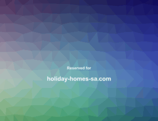 holiday-homes-sa.com screenshot