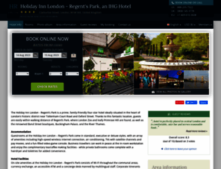 holiday-inn-regents-park.h-rez.com screenshot