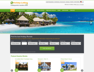 holiday-letting.com screenshot