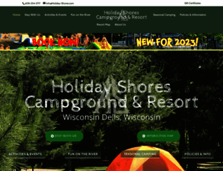 holiday-shores.com screenshot