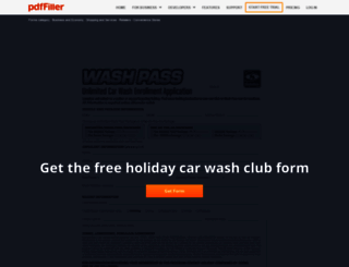 holiday-unlimited-wash.pdffiller.com screenshot
