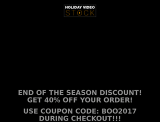 holiday-video-stock.com screenshot