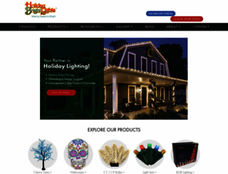 holidaybrightlights.com screenshot