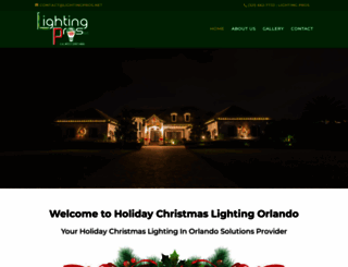 holidaychristmaslightingorlando.com screenshot