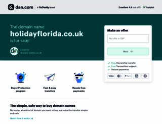 holidayflorida.co.uk screenshot