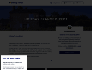 holidayfrancedirect.co.uk screenshot