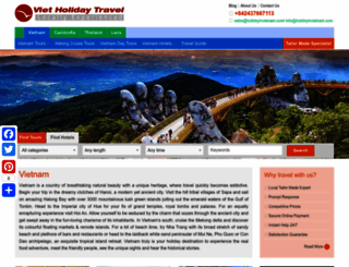 holidayinvietnam.com screenshot