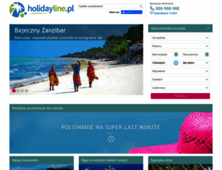 holidayline.pl screenshot