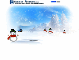 holidaymahjong.com screenshot