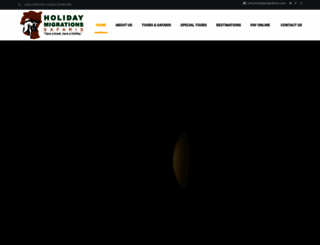 holidaymigrations.com screenshot