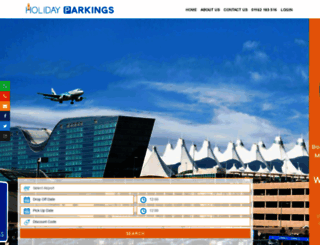 holidayparkings.co.uk screenshot