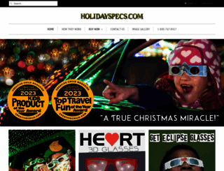holidayspecs.com screenshot