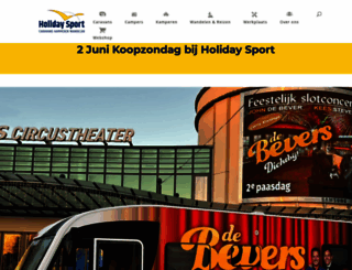 holidaysport.nl screenshot