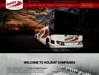 holidaytoursinc.com screenshot