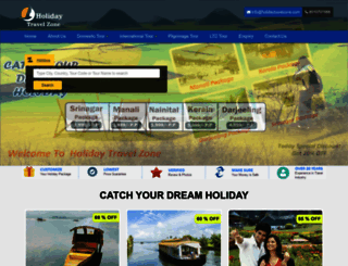 holidaytravelzone.com screenshot