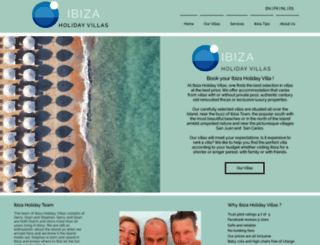 holidayvillas-ibiza.com screenshot