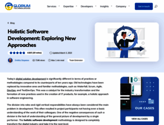 holistic-software.com screenshot