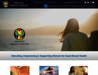 holisticbreasthealth.com screenshot