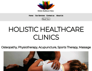 holistichealthcareclinics.com screenshot