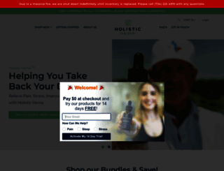 holistichemp.com screenshot