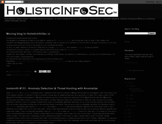 holisticinfosec.blogspot.com screenshot