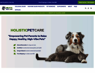 holisticpetcarellc.com screenshot