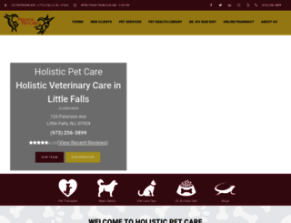 holisticpetcarenj.com screenshot