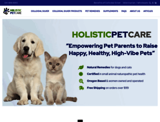 holisticpetcareproducts.com screenshot