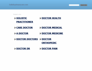 holisticprimarycare.com screenshot
