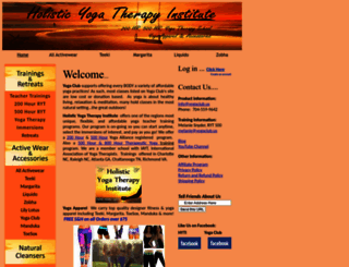 holisticyogatherapyinstitute.com screenshot