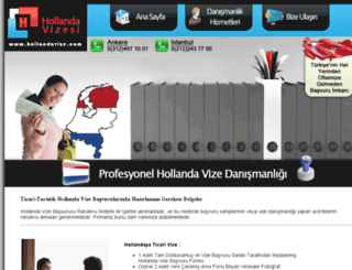 hollandavize.com screenshot