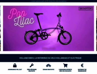hollandbikes.com screenshot