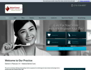 hollanddentalcare.com screenshot