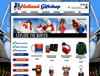hollandgiftshop.com screenshot