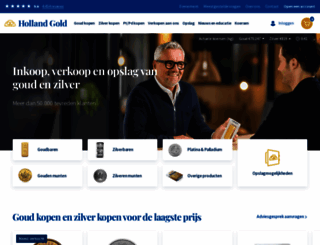 hollandgold.nl screenshot